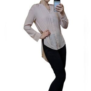 HM high low blouse